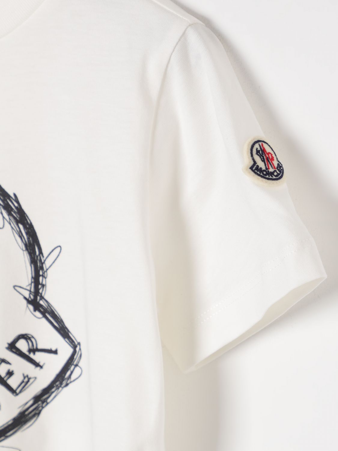 Moncler T Shirt Kids White