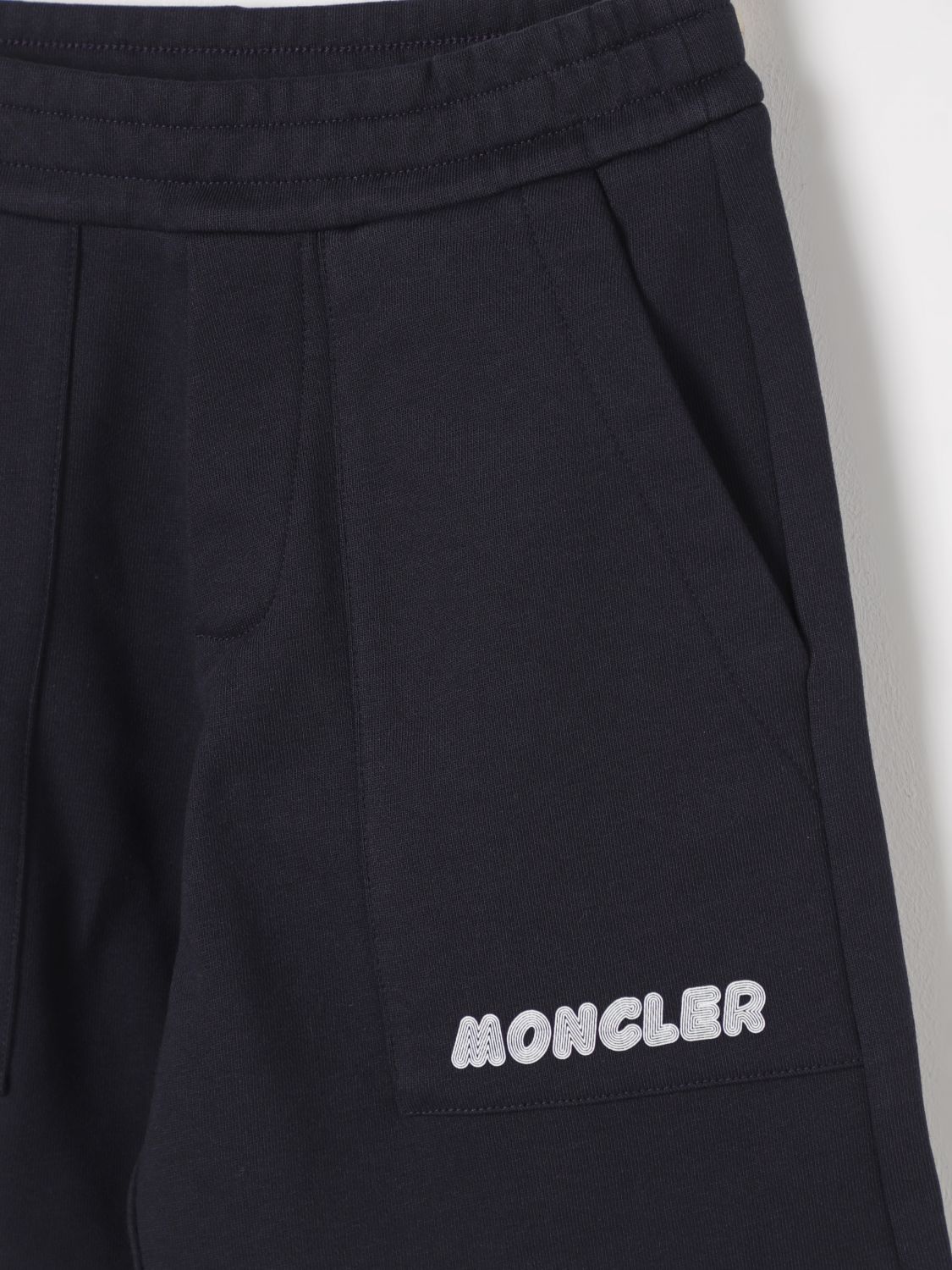 Moncler Shorts Kids Navy