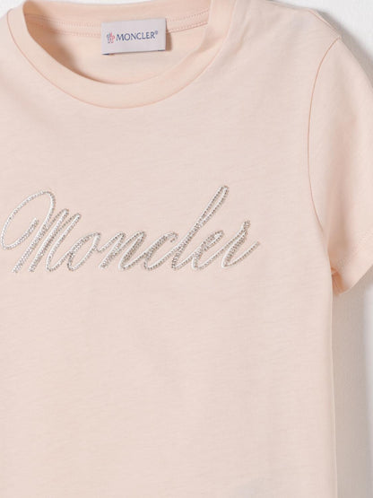 Moncler T Shirt Kids Blush Pink
