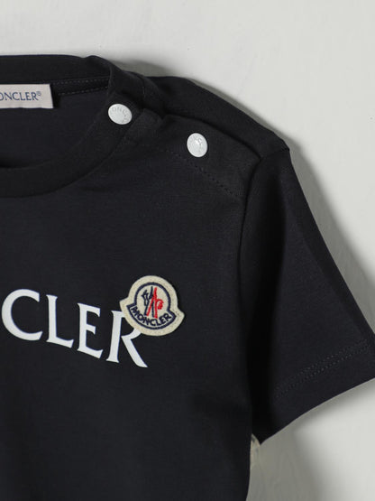 Moncler T Shirt Kids Navy