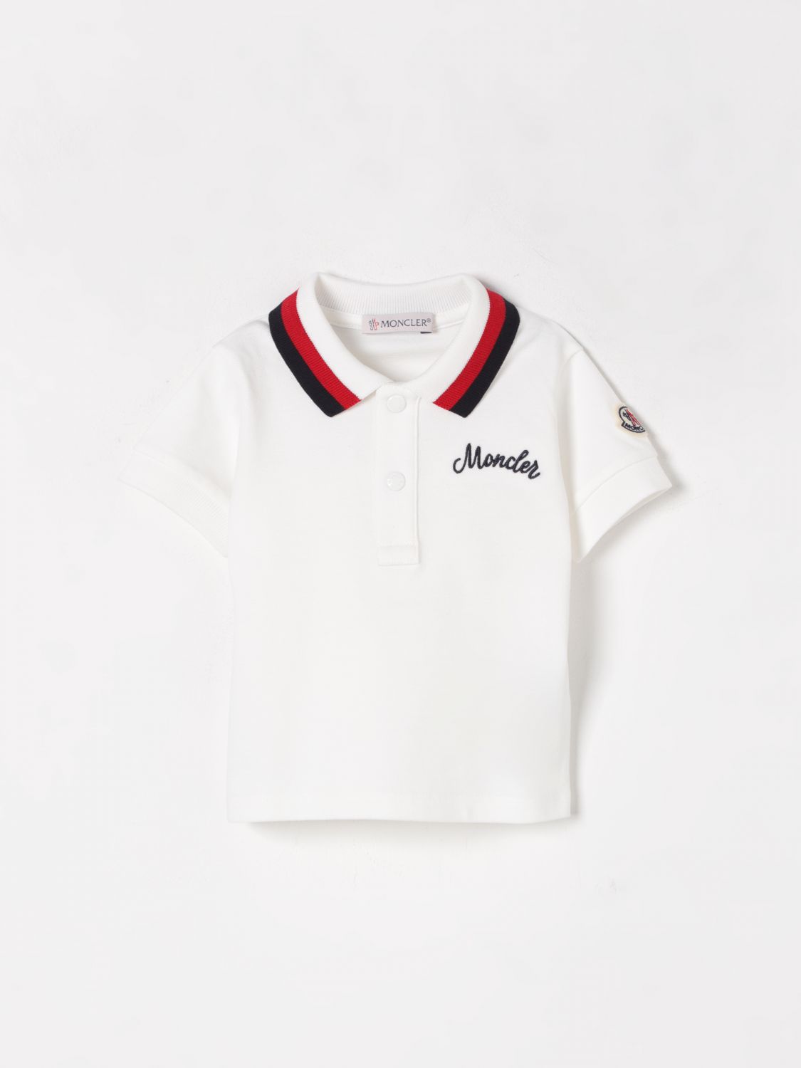 Moncler T Shirt Kids White