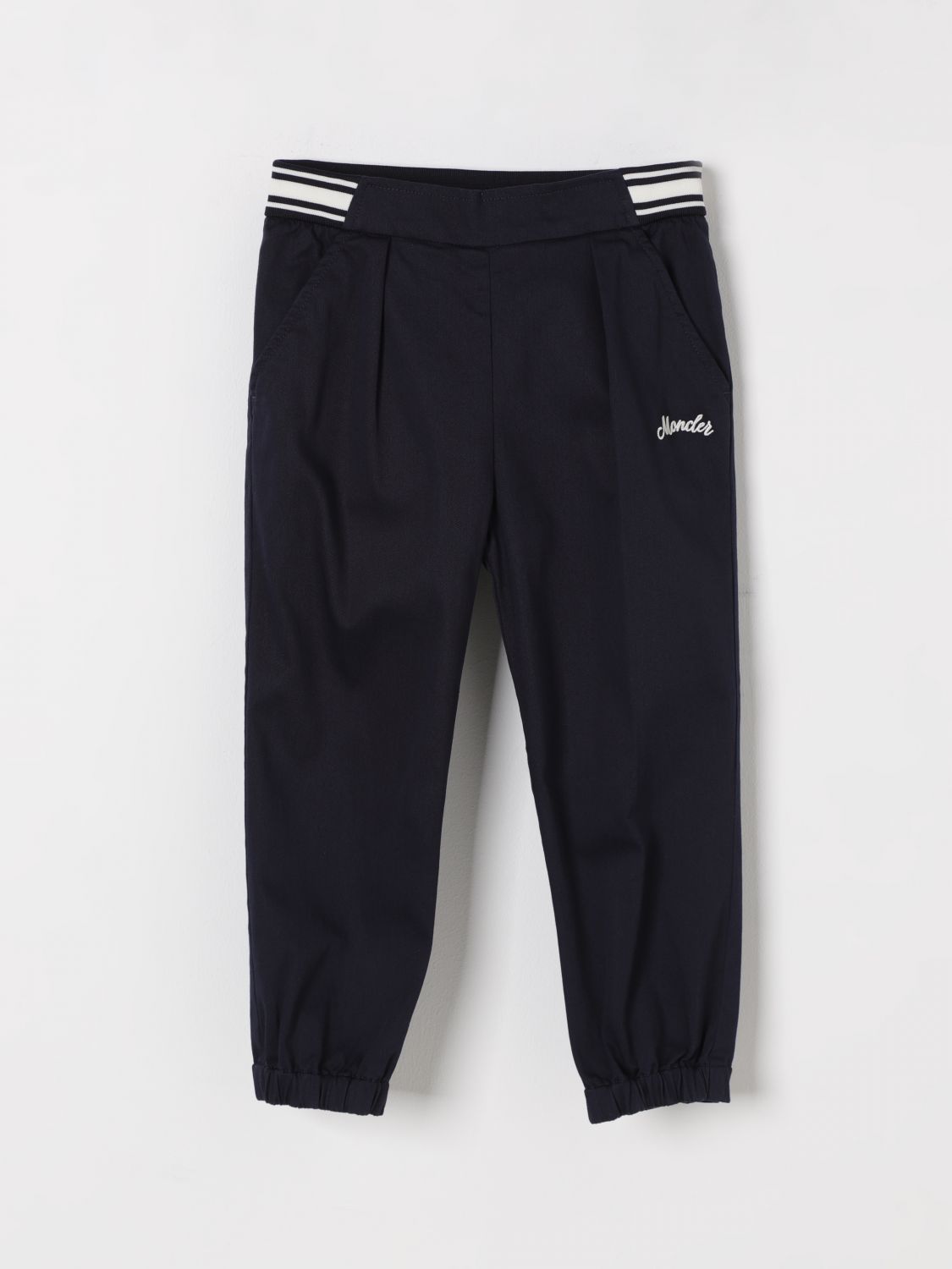 Moncler Pants Kids Navy