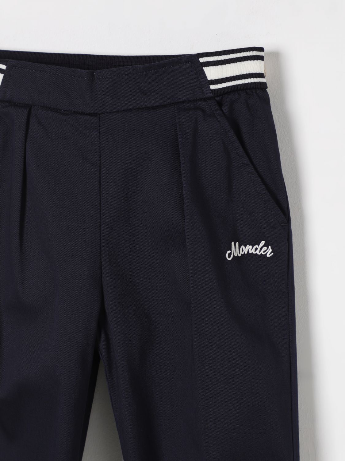 Moncler Pants Kids Navy