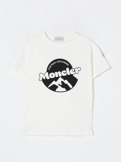 Moncler T Shirt Kids White