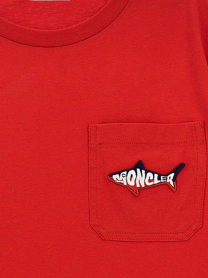 Moncler T Shirt Kids Navy