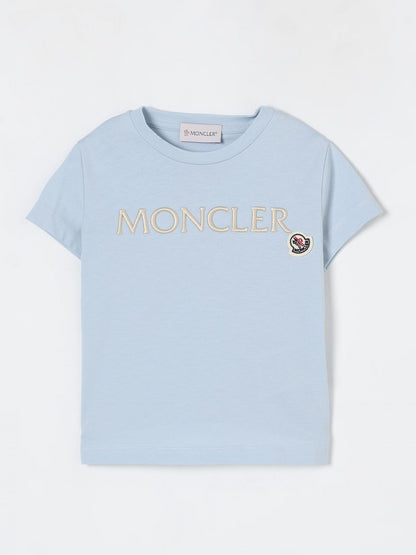 Moncler T Shirt Kids Turquoise