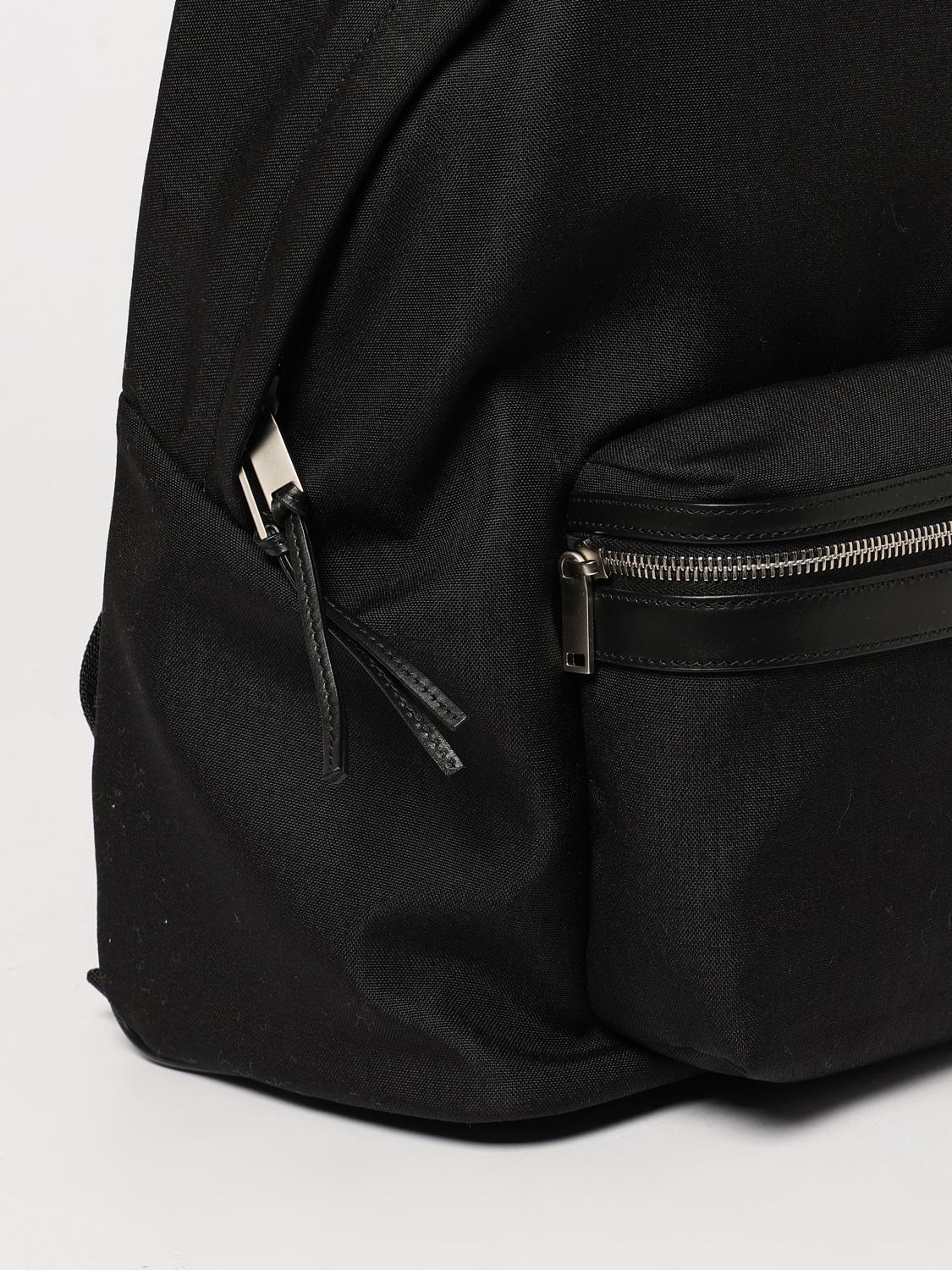 Saint Laurent Backpack Men Black