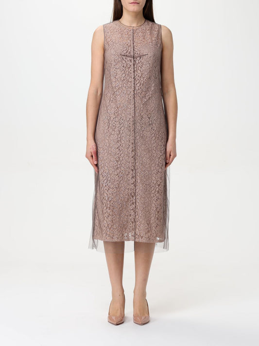Fendi Dress Woman Blush Pink