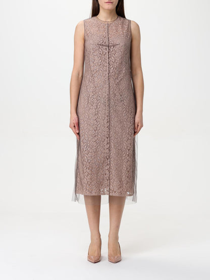 Fendi Dress Woman Blush Pink