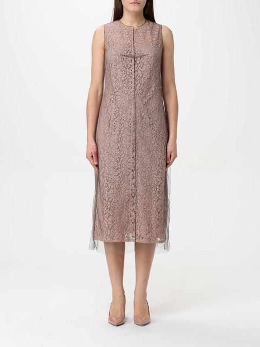 Fendi Dress Woman Blush Pink