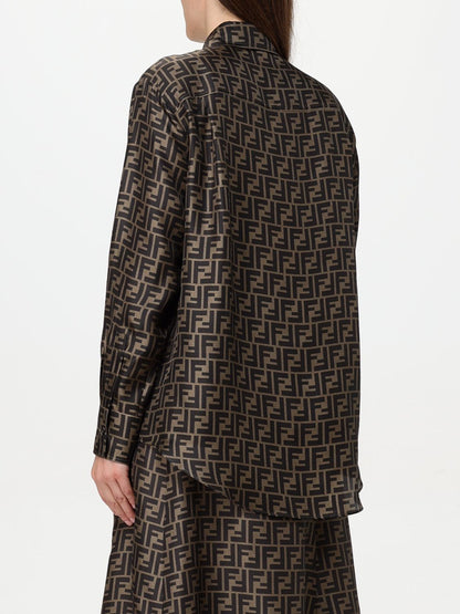 Fendi Shirt Woman Tobacco