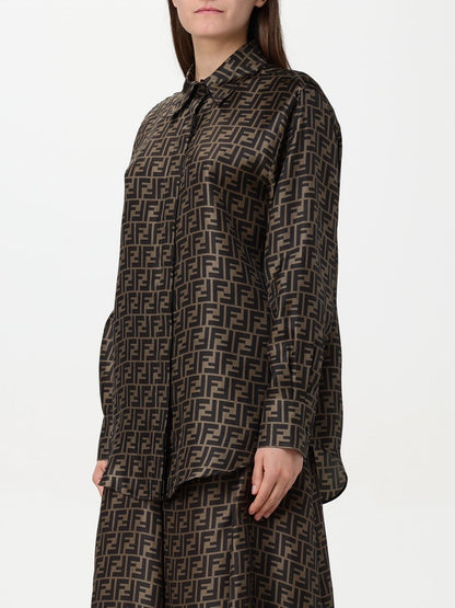 Fendi Shirt Woman Tobacco