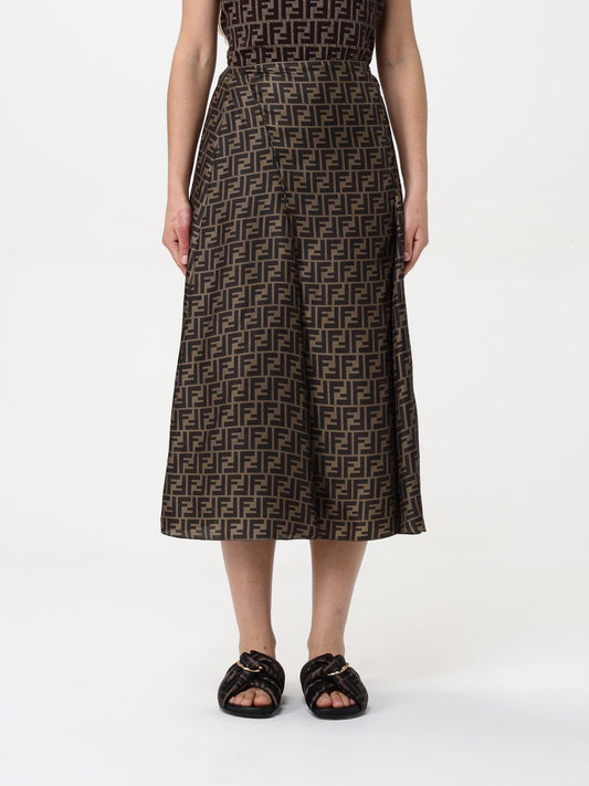 Fendi Skirt Woman Mud
