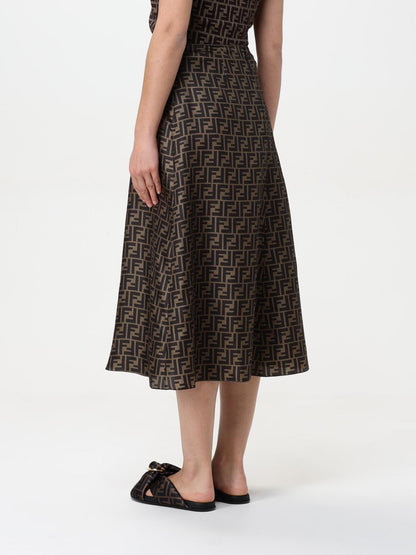Fendi Skirt Woman Mud