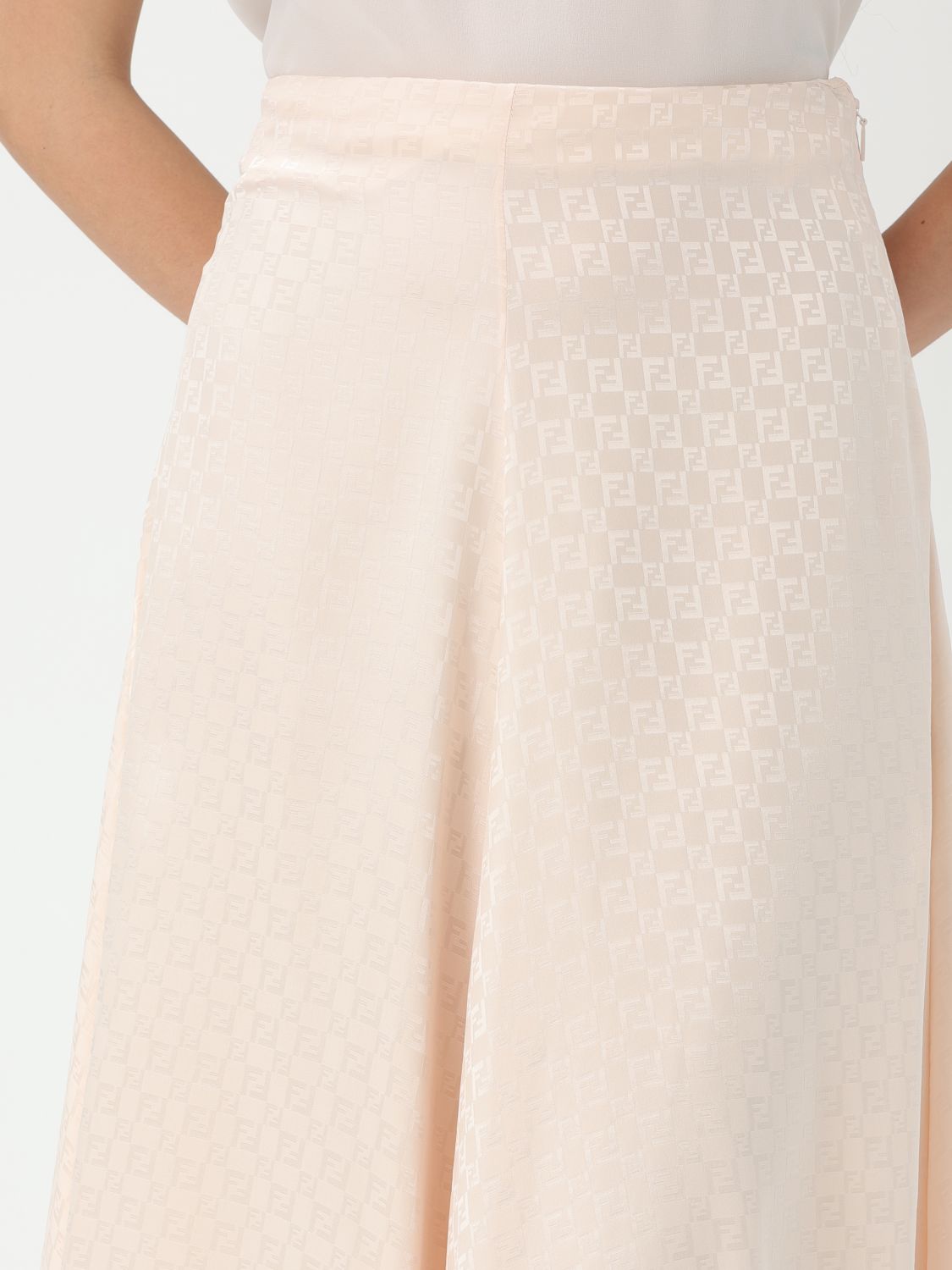 Fendi Skirt Woman Peach