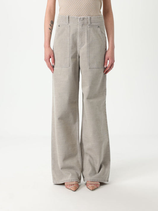 Fendi Pants Woman Beige