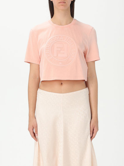 Fendi T Shirt Woman Beige