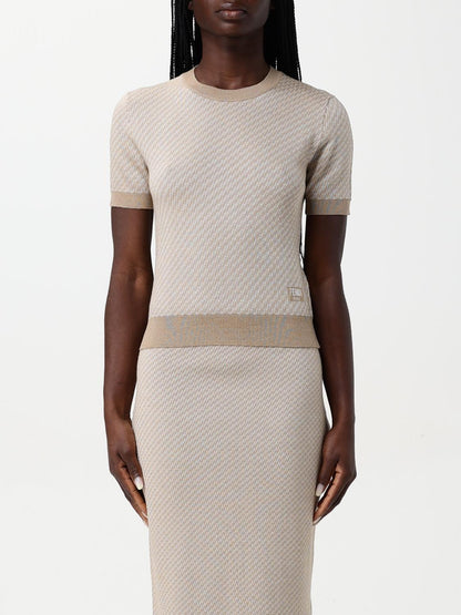 Fendi Sweater Woman Beige