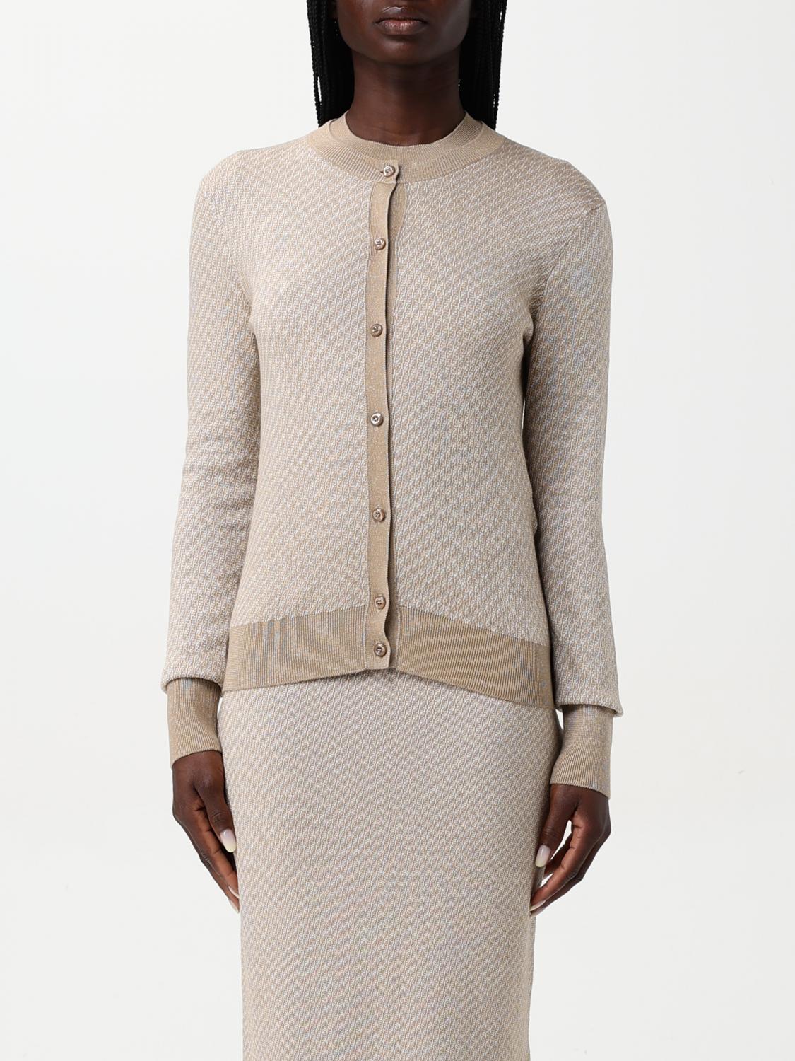 Fendi Cardigan Woman Beige