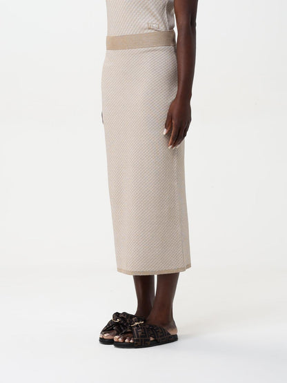 Fendi Skirt Woman Beige