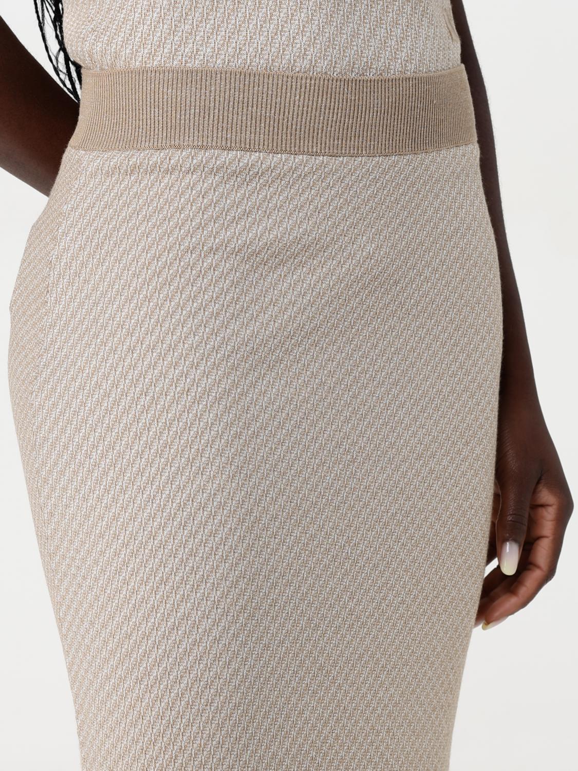 Fendi Skirt Woman Beige