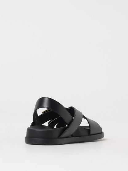 Fendi Flat Sandals Woman Camel