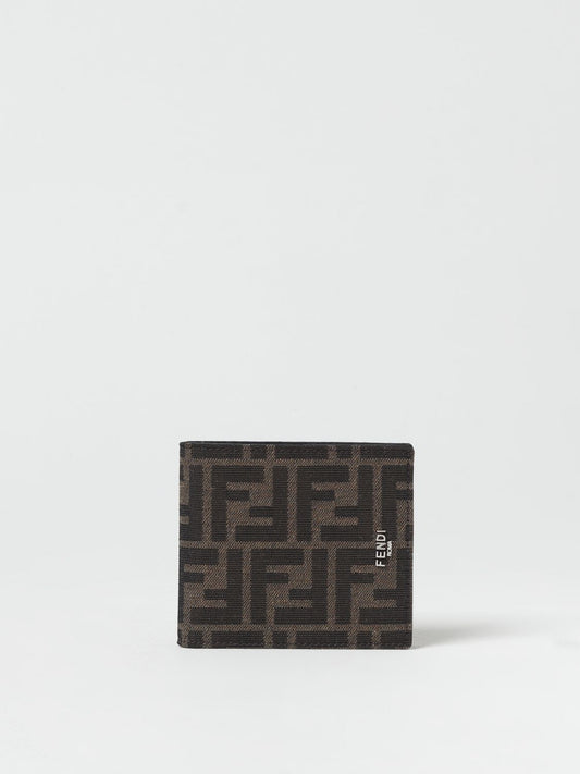 Fendi Wallet Men Tobacco