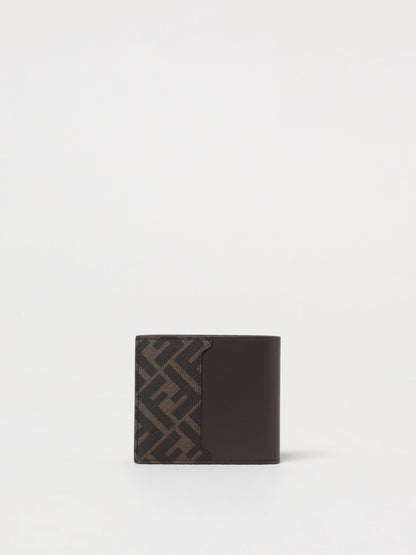 Fendi Wallet Men Brown