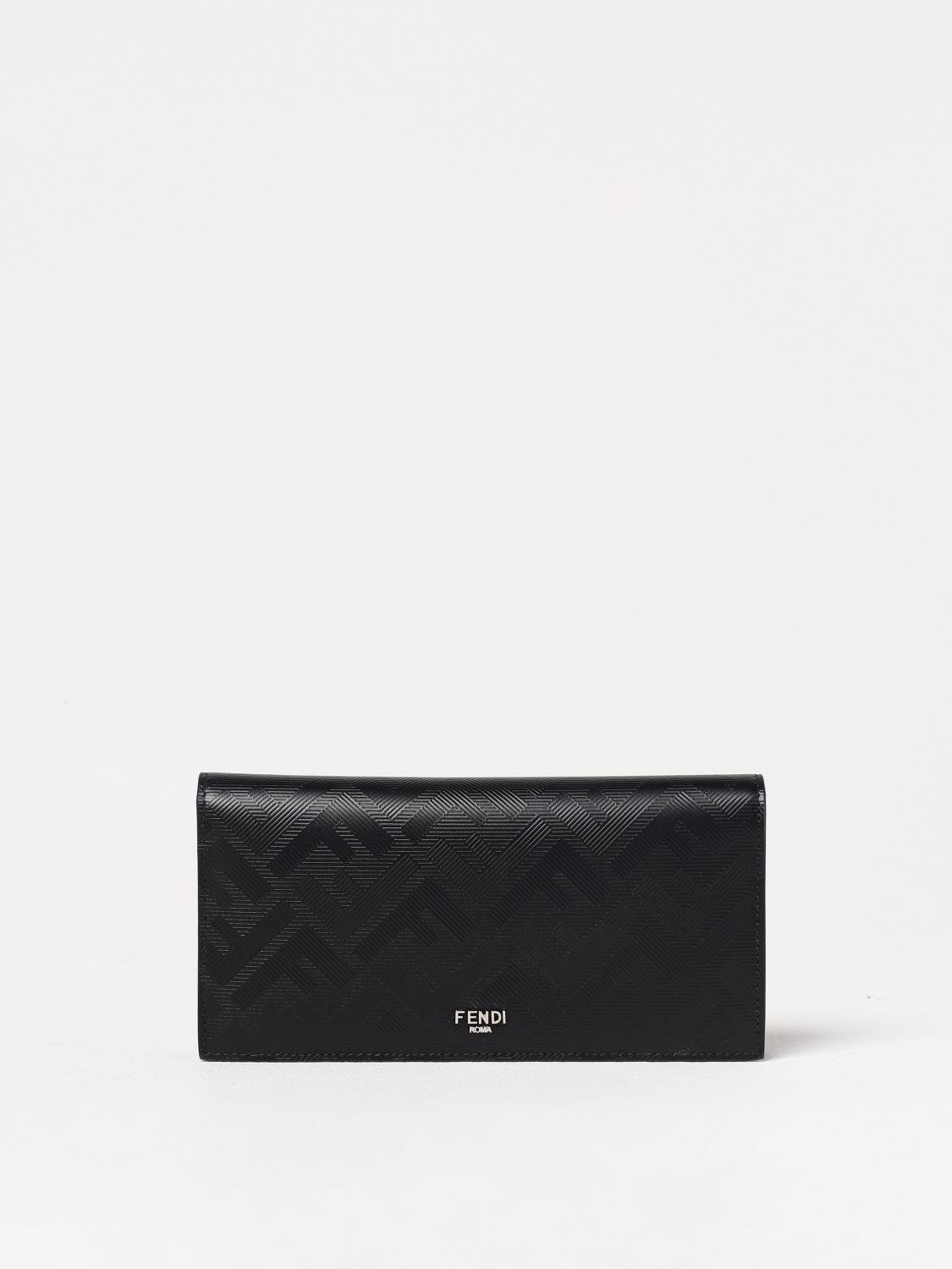 Fendi Wallet Men Black