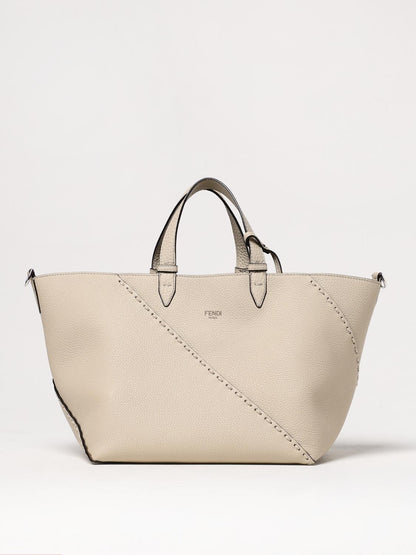 Fendi Shoulder Bag Men Yellow Cream
