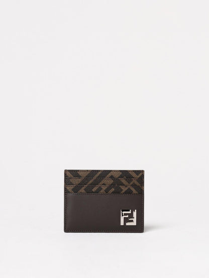Fendi Wallet Men Brown