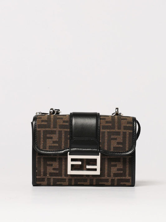 Fendi Shoulder Bag Men Tobacco