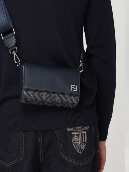 Fendi Shoulder Bag Men Denim