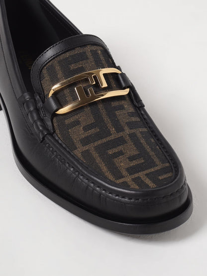 Fendi Loafers Men Tobacco