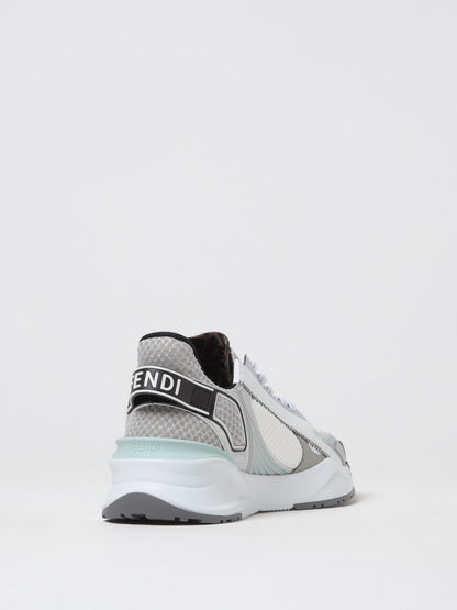 Fendi Sneakers Men Silver