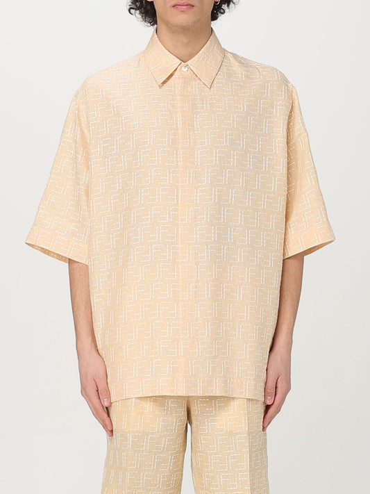 Fendi Shirt Men Black