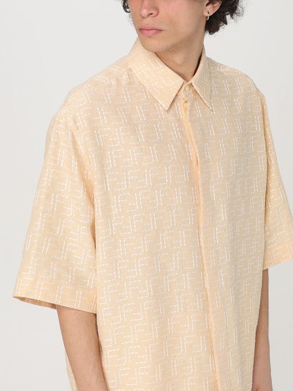 Fendi Shirt Men Black