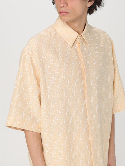 Fendi Shirt Men Black