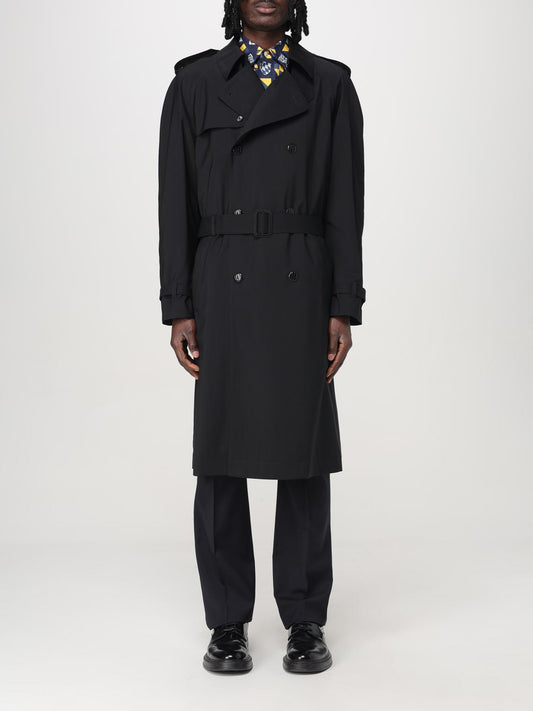 Fendi Trench Coat Men Black
