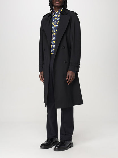 Fendi Trench Coat Men Black