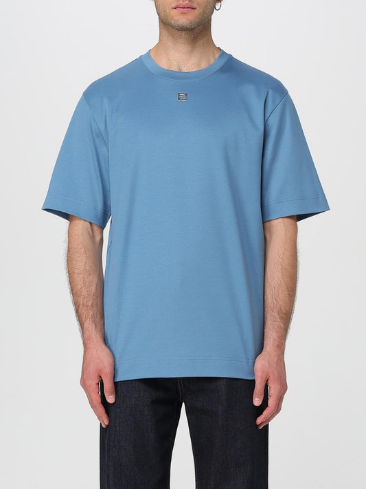 Fendi T Shirt Men Blue