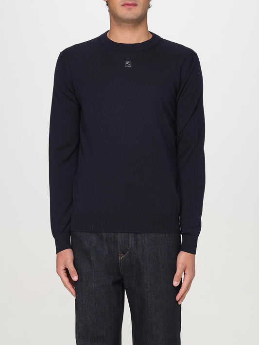 Fendi Sweater Men Blue
