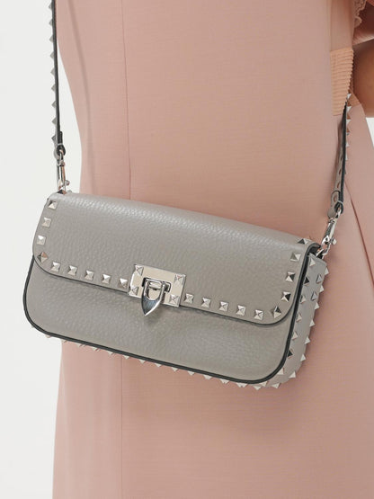 Valentino Garavani Crossbody Bags Woman Grey