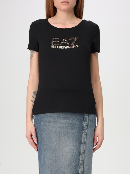 Ea7 T Shirt Woman Black