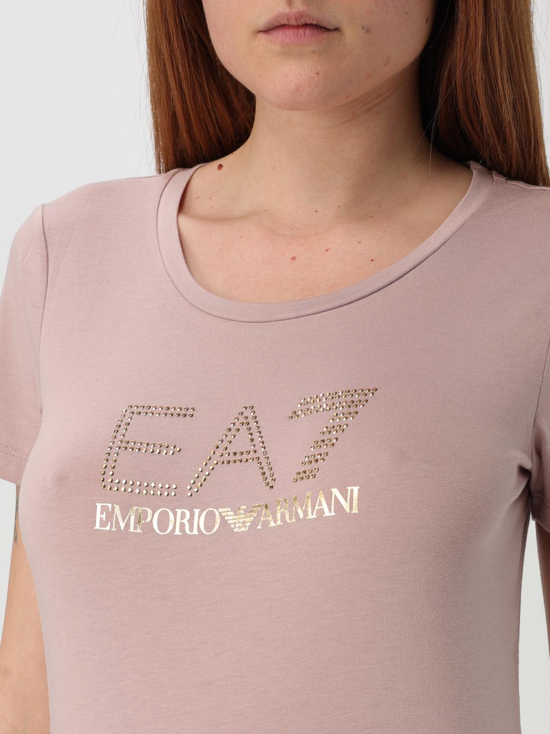 Ea7 T Shirt Woman Black