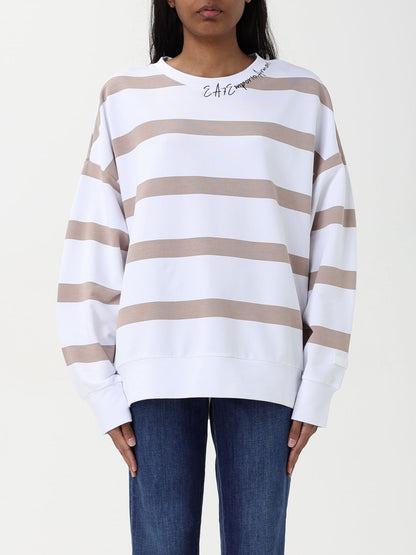 Ea7 Sweatshirt Woman Beige