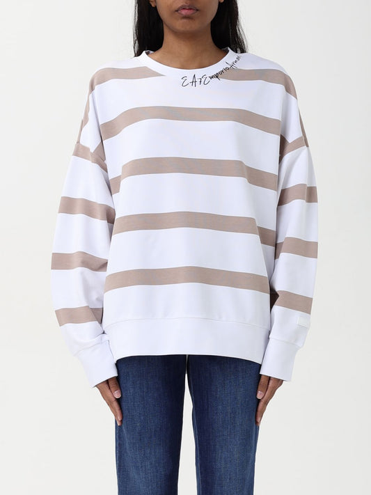 Ea7 Sweatshirt Woman Beige