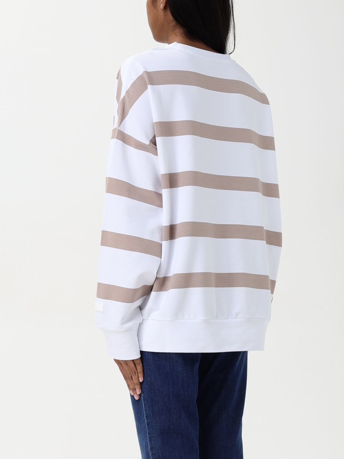 Ea7 Sweatshirt Woman Beige