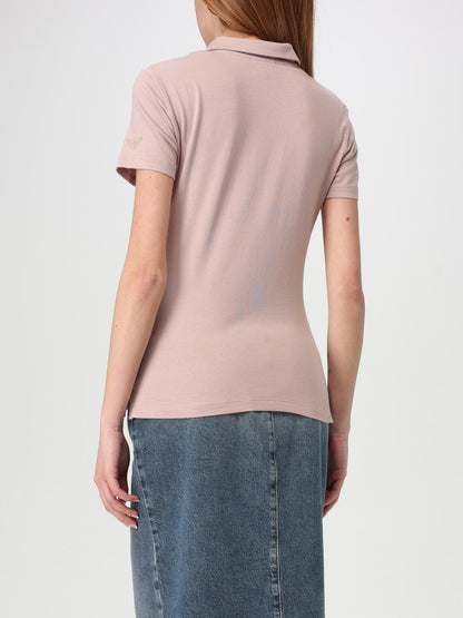 Ea7 Polo Shirt Woman Natural