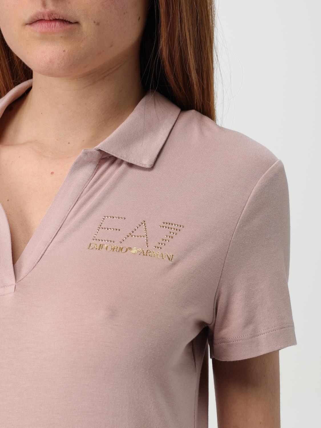 Ea7 Polo Shirt Woman Black